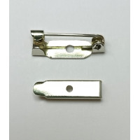 Заготовка для броші/срібло/15 мм/10 шт.