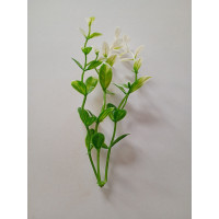 Добавка на ніжку/13 см/ салатовий з білим