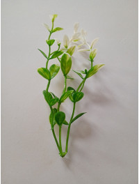 Добавка на ніжку/13 см/ салатовий з білим