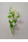 Добавка на ніжку/13 см/ салатовий з білим