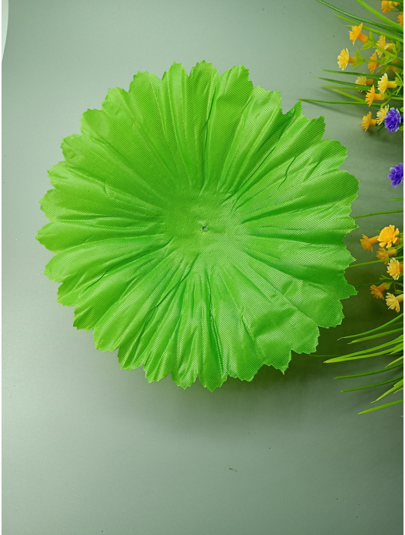 Штучний лист підставки/ширик 16 см/зелений