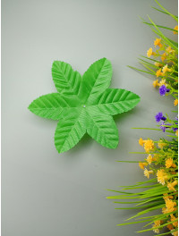 Штучний аркуш підставка/віддзеркалення 12 см/зелений