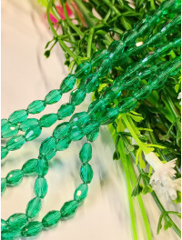 Кришталь/Овал/4×6мм/20 шт./пляшковий