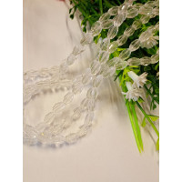 Кришталь/Овал/4×6мм/20 шт./прозорий