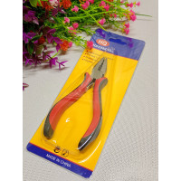 Плоскогубці з кусачками/12 см/черні