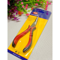 Тонкогубцы изогнутые/ 13 см / красно черные