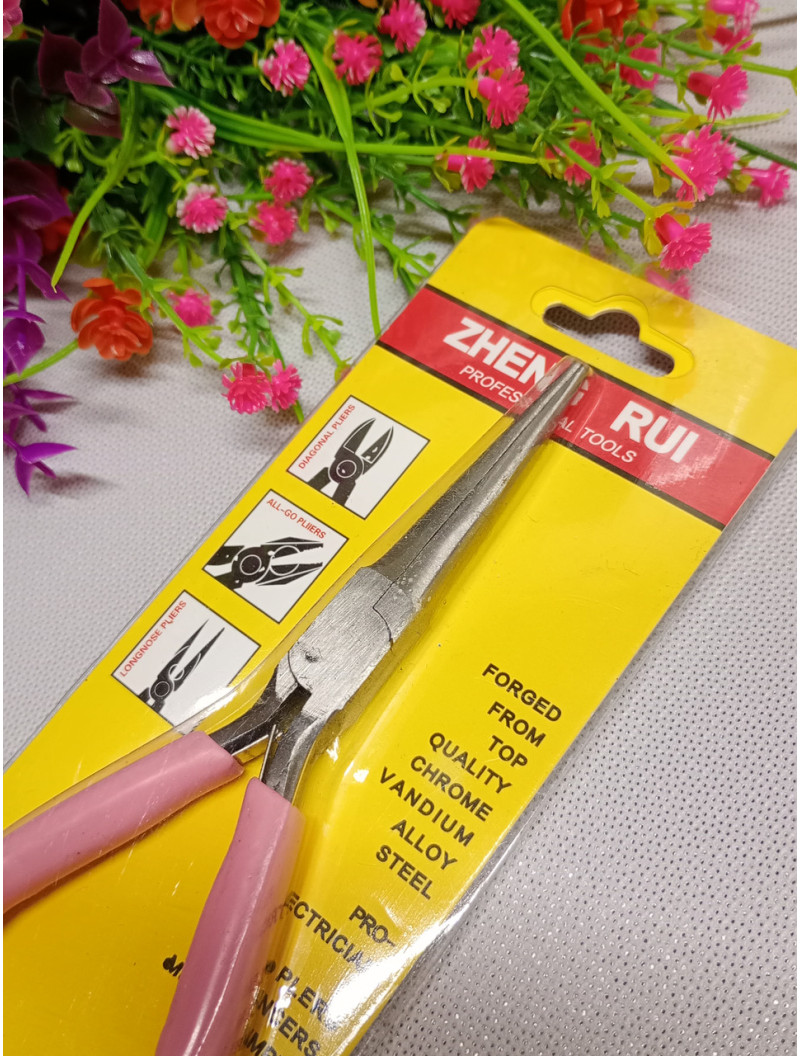 Длиногубцы/ 16 см / розовые