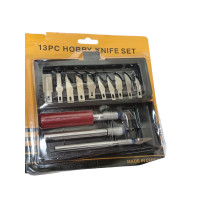 Набір хобі-ножів 13 в 1 для рукоділля, моделювання та різі