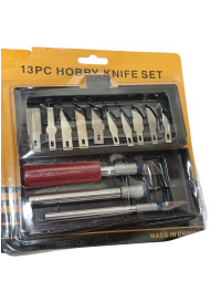 Набір хобі-ножів 13 в 1 для рукоділля, моделювання та різі