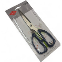 Ножницы универсальные / 19.5 см / К09 / синяя ручка