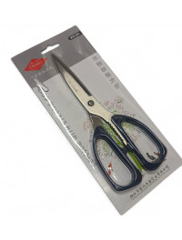 Ножницы универсальные / 19.5 см / К09 / синяя ручка