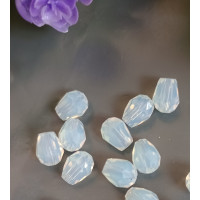 Кришталева "крапля"/ 6*8 мм / лунный / 5  штук