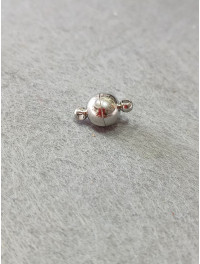 Замок магнітний. Розмір 8 мм, Колір - сталь