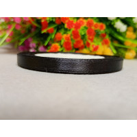 Атласная лента/ 0.6мм / 23 метра/ черный