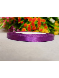 Атласна стрічка/0.6мм/23 метри/фіолетовий