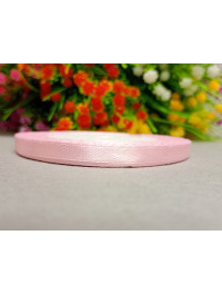 Атласна стрічка/0.6 мм/23 метри/Рожево пудровий