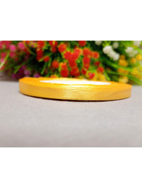 Атласна стрічка/0.6мм/23 метри/ золотистий