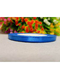 Атласна стрічка/0.6мм/23 метри/ електрик