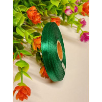 Атласная лента/ 0.6мм/ 23 метра/ изумруд