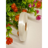 Атласная лента/ 0.6мм/ 23 метра/ айвори