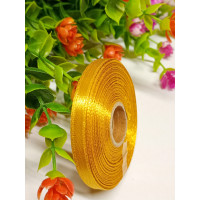 Атласна стрічка/0.6мм/23 метри/ золото