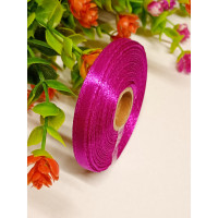 Атласная лента/ 0.6мм/ 23 метра/ Фуксия