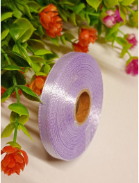 Атласна стрічка/0.6мм/23 метри/світло фіолетовий