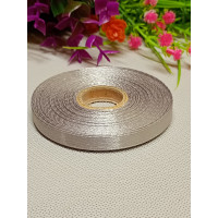 Атласная лента/ 0.6мм/ 23 метра/ серый