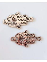 Конектор "рука" Розмір — 27×15 мм. Колір — срібло. Ціна вказана за 1 шт.