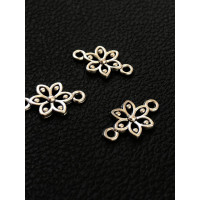 Конектор Розмір — 10*17 мм. Паковання — 1 шт. металевий