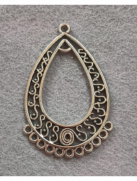 Конектор/31×60 мм/метал/сталь