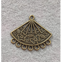 Конектор/25*28 мм/метал/бронза