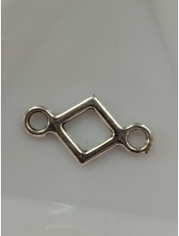 Конектор Розмір — 2×1,2 см. Колір — срібло. Ціна за 1 шт.