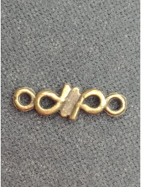 Конектор Розмір — 1,5×0,5 см. Колір — бронза.  Ціна вказана за 1 шт.