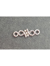 Конектор Розмір — 1,5×0,5 см. Колір — сталь.  Ціна вказана за 1 шт.