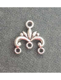 Конектор Розмір — 1,3×1,2 см. Колір — сталь. Ціна вказана за 1 шт.