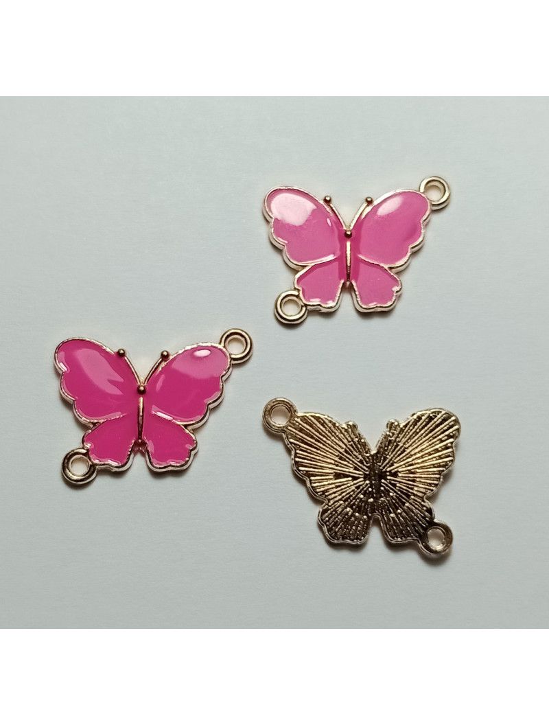 Конектор "метелик" У золоті. Розмір — 2×1,5 см. Колір на фото.