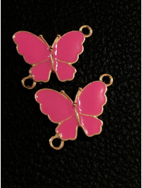 Конектор "метелик" У золоті. Розмір — 2×1,5 см. Колір на фото.