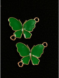 Конектор "метелик" У золоті. Розмір — 2×1,5 см. Колір на фото.