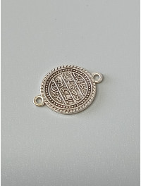 Конектор Розмір — 2 см. Колір — срібло. Ціна вказана за 1 шт.