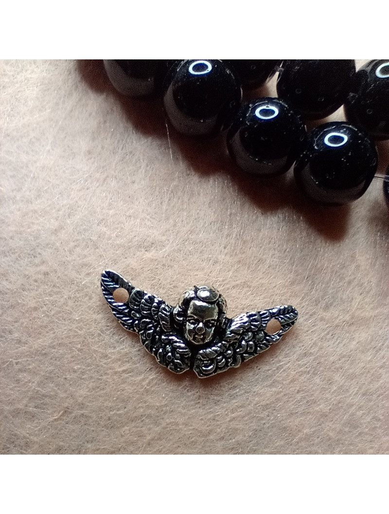 . Конектор. Розмір — 2×1 см. Колір — срібло. Ціна вказана за 1 шт.