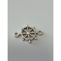 . Конектор. Розмір — 2×1,5 см. Колір — срібло. Ціна вказана за 1 шт.