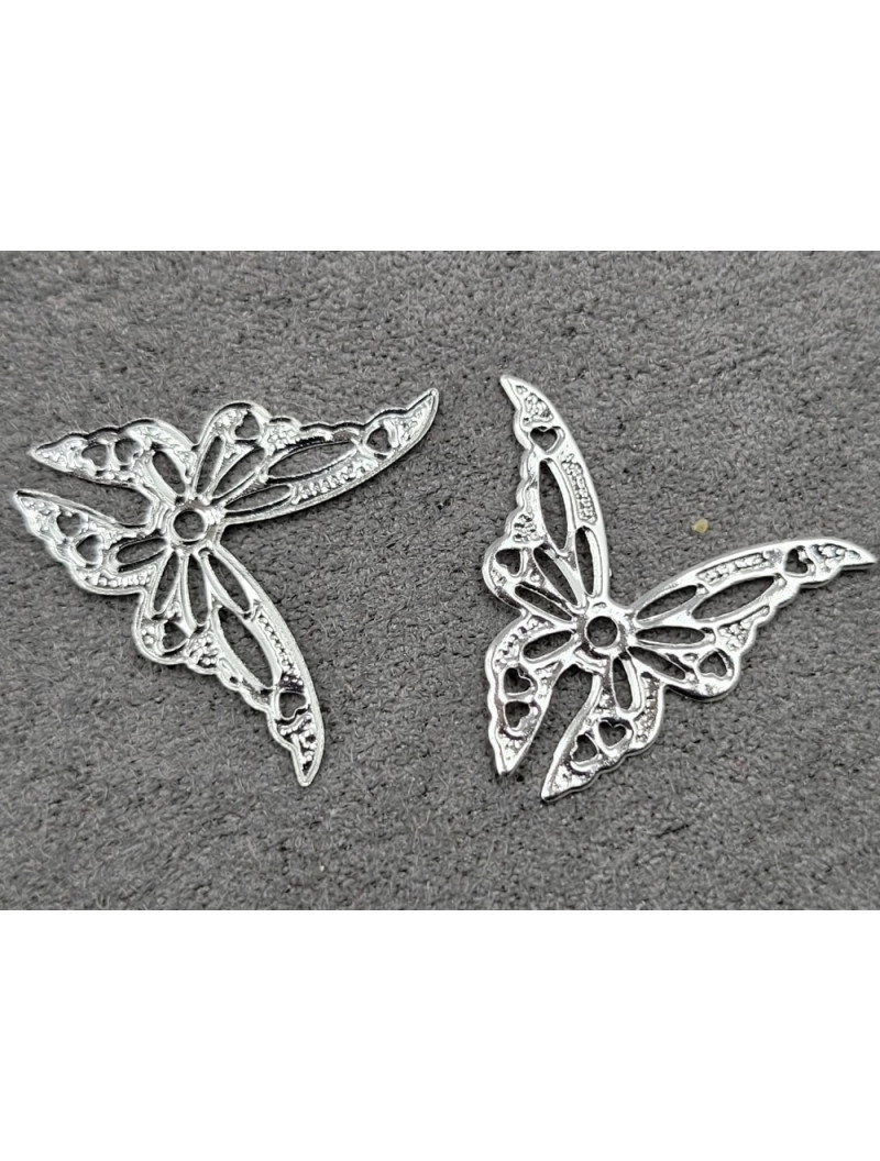 Конектор 15*20 мм. колір срібло