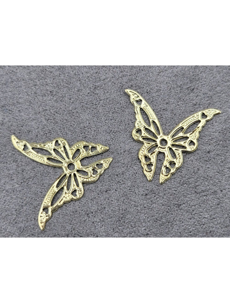 Конектор 16*20 мм 1 шт. колір світле лимонне золото