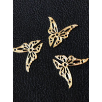 Конектор 16*20 мм 1 шт. колір світле лимонне золото