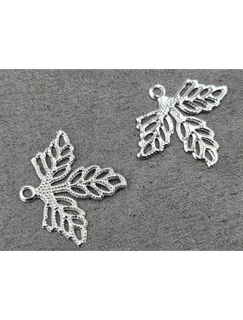 Конектор 23*26 мм 1 шт. колір срібло