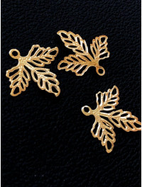 Конектор. Розмір — 23*26 мм. Ціна за 1 шт. Колір — лимонне золото