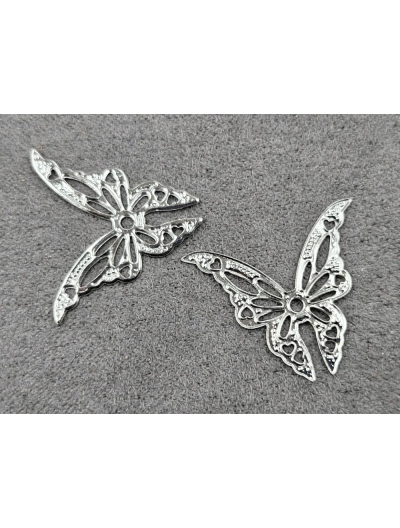 Конектор 15*20 мм. колір сталь