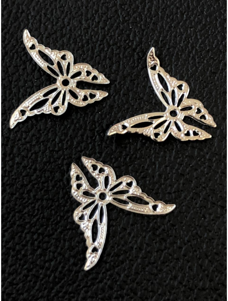 Конектор 15*20 мм. колір сталь