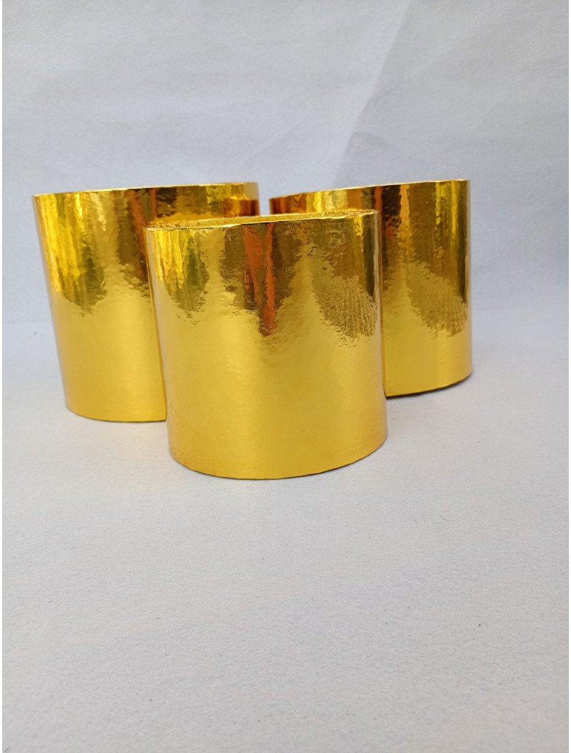 Подарункові коробки без кришки/набір 3 шт./сірий глянець